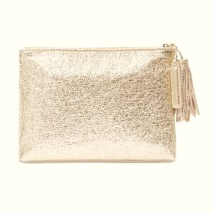 💥BUY 2 GET 1 FREE  Loeffler Randall Rose Gold Ovine Leather Tassle Pouch